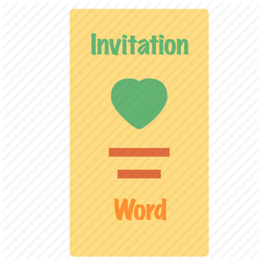 Invitation and Card for Word - Templates Design by Liu