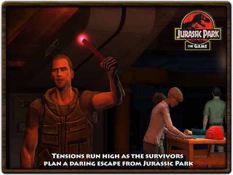 Jurassic Park: The Game 4 HD на iPad
