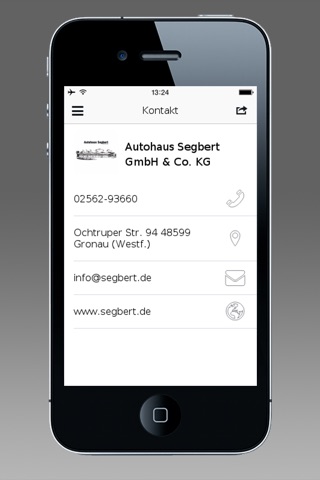 Screenshot of Autohaus Segbert
