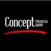 Concept News by Concept Financial marketing concept 