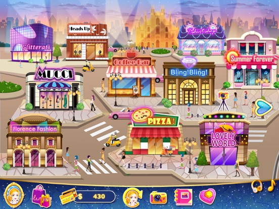Скачать игру Milan Shopaholic -Shopping and Dress Up Game