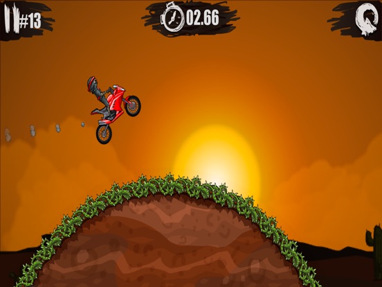 Screenshots of Moto X3M Bike Race Game and Stunts Racing for iPad