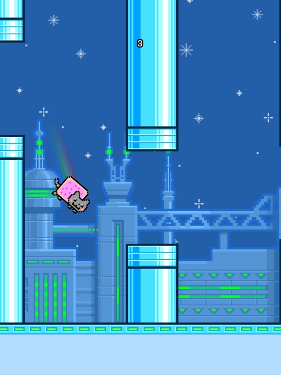 Screenshots of Flappy Nyan for iPad