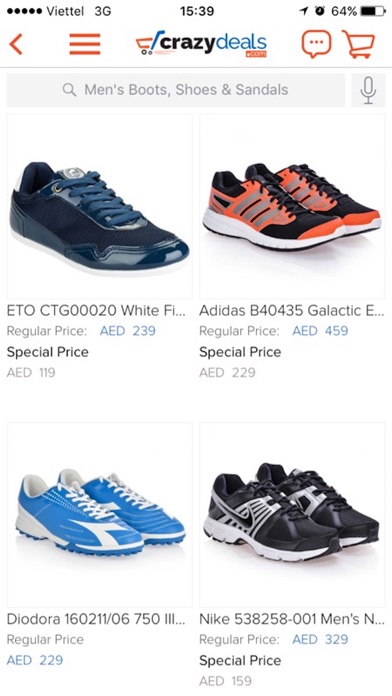 Crazy deals online