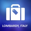 Lombardy, Italy Detailed Offline Map lombardy italy 