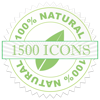 1500 Icons 앱 아이콘 이미지