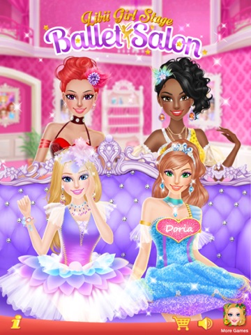 Ballet Salon™ - Girls Makeup, Dressup and Makeover Games на iPad