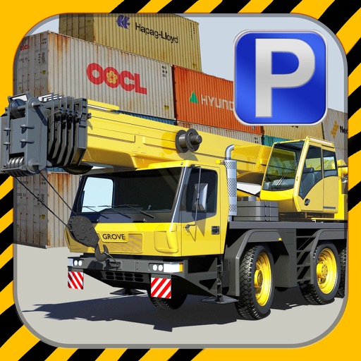 Crane Parking PRO - Full Construction Truck Madness Driving Simulator Version