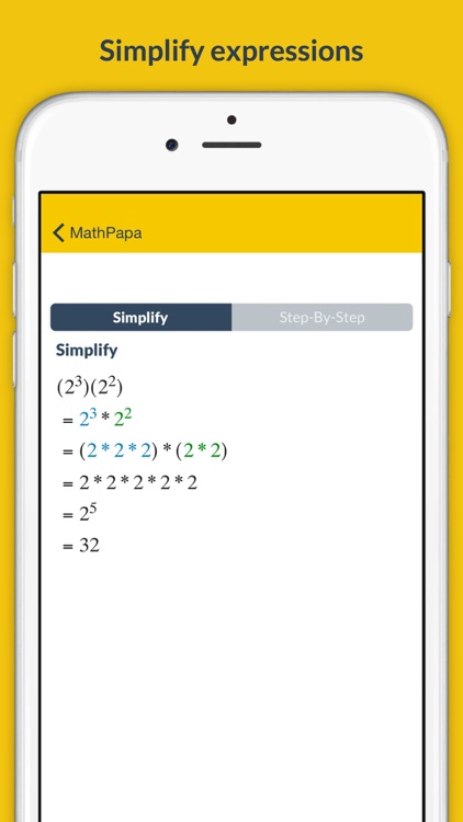 Mathpapa Algebra Calculator Equation Solver App By Inc Mathpapa Algebra Calculator Equation Solver App Screenshot 3