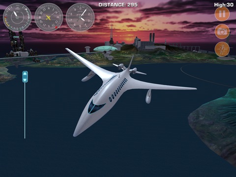 Airplane Fly Megatropolis на iPad
