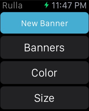 Captura de pantalla del iPhone 1