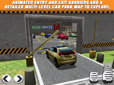 Screenshots of Multi Level 2 Car Parking Simulator Game - Real Life Driving Test Run Sim Racing Games for iPad