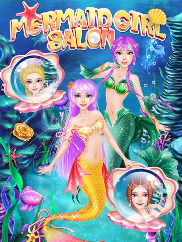 Mermaid Girl Salon на iPad