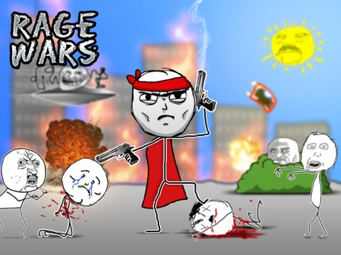 Rage Wars HD - Meme Shooter на iPad