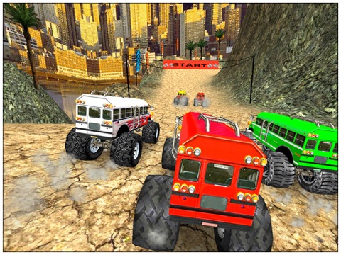 Monster Bus Racing ( 3D Game ) на iPad