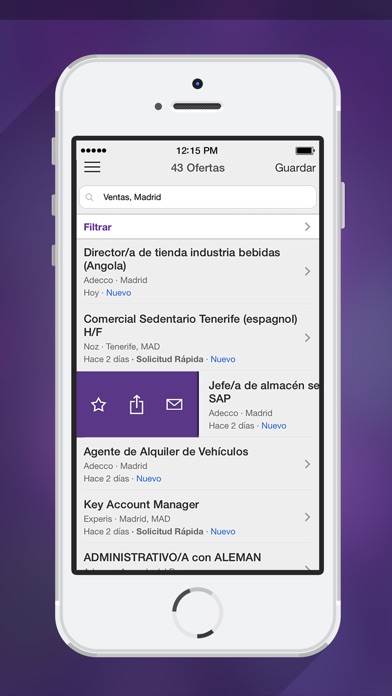 Captura de pantalla del iPhone 3