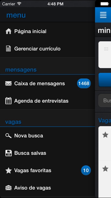 Captura de tela do iPhone 2