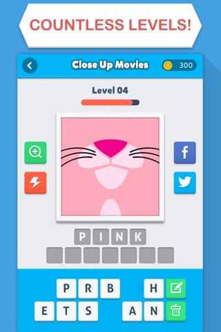 Скриншот из Close Up Movies - A quiz where you guess the hidden movie name from zoomed in cartoon picture!