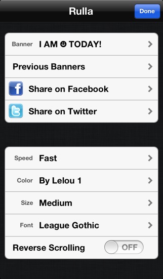 Captura de pantalla del iPhone 3