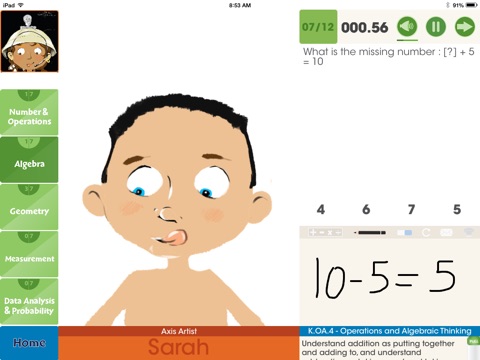 Headucate Math - Common Core, Made for Ages 3-7 Screenshot