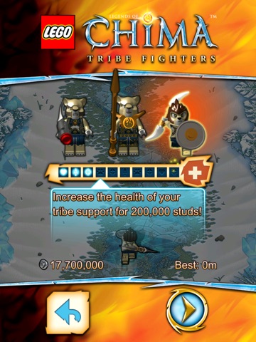Игра LEGO® Legends of Chima: Tribe Fighters