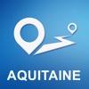 Aquitaine, France Offline GPS Navigation & Maps history of aquitaine france 