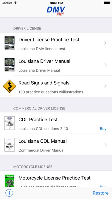 Louisiana DMV Test Prep app: insight & download.
