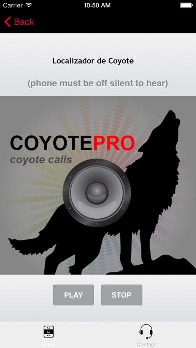 Captura de pantalla del iPhone 2