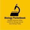 Biology Pocketbook - Biology Dictionary Notes & MCQ for Biology Games Quiz Biology Today human biology study 