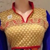 Girls Stylish Neck Designs-Embroided and Designers look New Fashion Dresess fashion designers education needed 