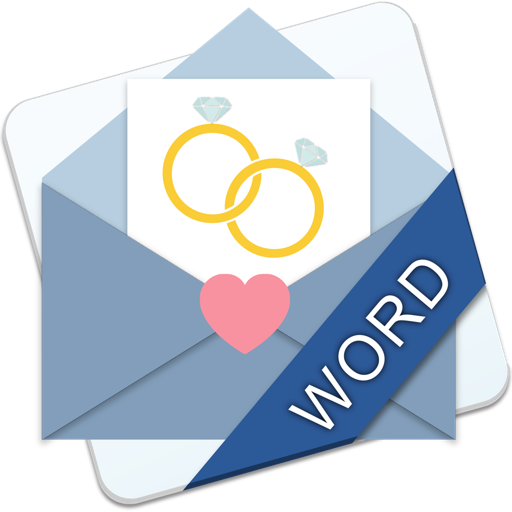 Wedding Invitations & Stationary - MS Word Edition Mac OS X