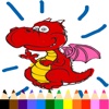 Dragon Coloring Book - Drawing Pages and Painting Educational Learning skill Games For Kid & Toddler dragon drawing coloring pages 