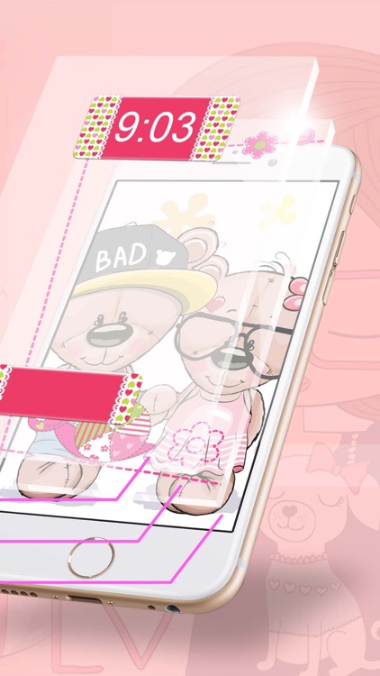 Cute Wallpapers for Girls Free – Girly Lock Screen Themes and Beautiful  Backgrounds by Sandra Djukic