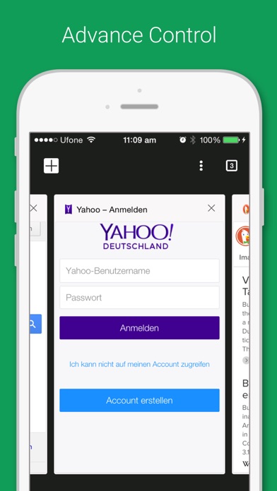 Screenshots of VPN Browser - TOR-powered free VPN for anonymous Internet browsing for iPhone