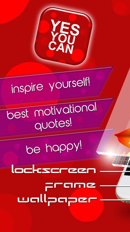 Yes you can  Inspirational quotes wallpapers, Inspirational