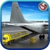 Cargo Plane Airport Truck - Transporter Driver to Deliver Freight to Airplane Flight truck freight tracking 