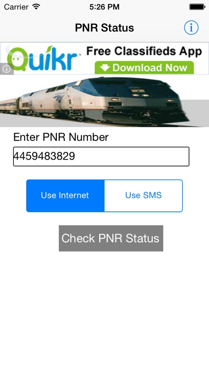 railway pnr status software free