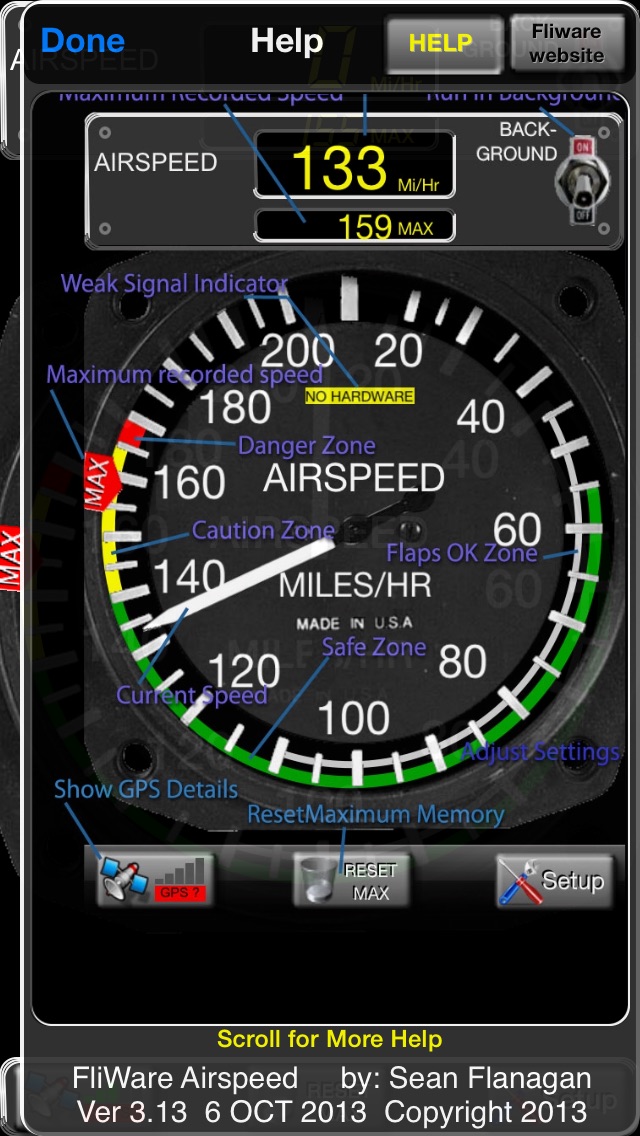 Aircraft Airspeed screenshot1