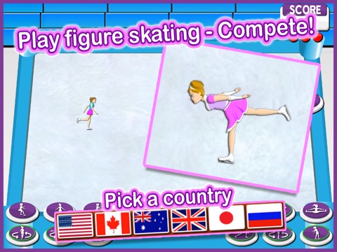 Gold Medal Figure Skating Game – Play Free Ice Skate Dance Girl Winter Sports Gamesのおすすめ画像1