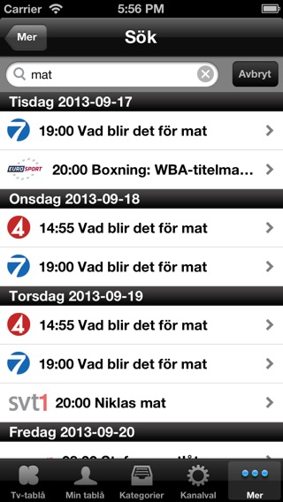 iPhone-skärmavbild 4
