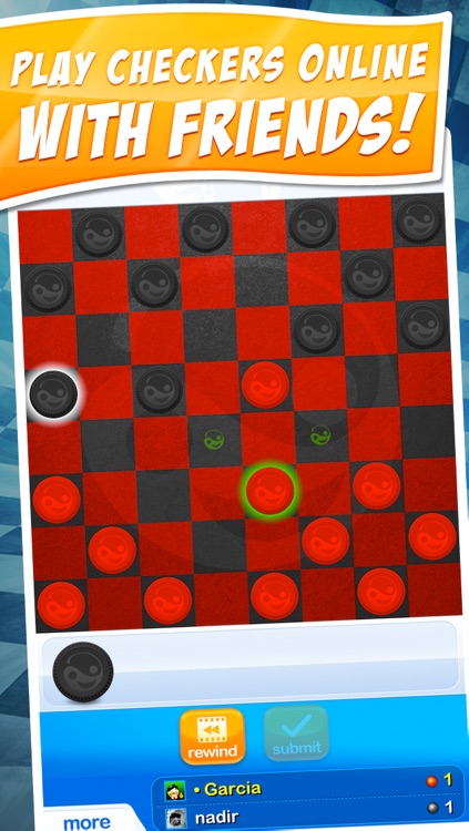 How do you play checkers online?