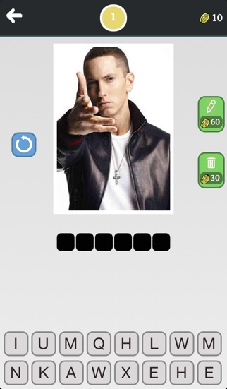 Screenshots of Singer Quiz - Find who is the music celebrity! for iPhone