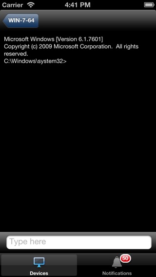 Captura de pantalla del iPhone 2