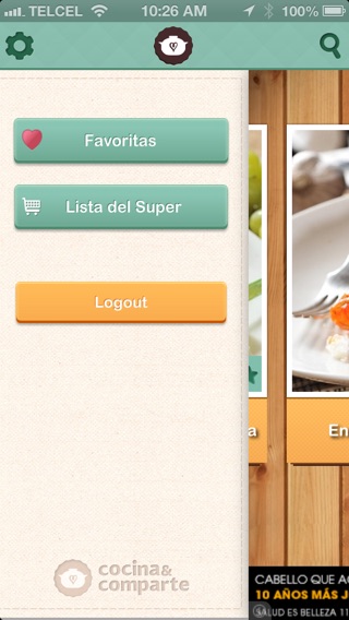 Captura de pantalla del iPhone 4