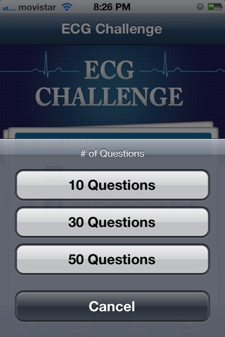 ECG Challenge screenshot