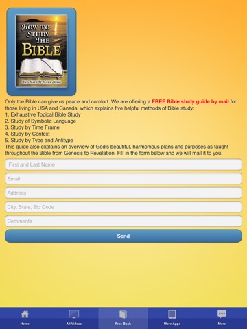 Screenshots of Christian Bible Videos and Songs - Documentary, Sermons, Free Bible Study for iPad