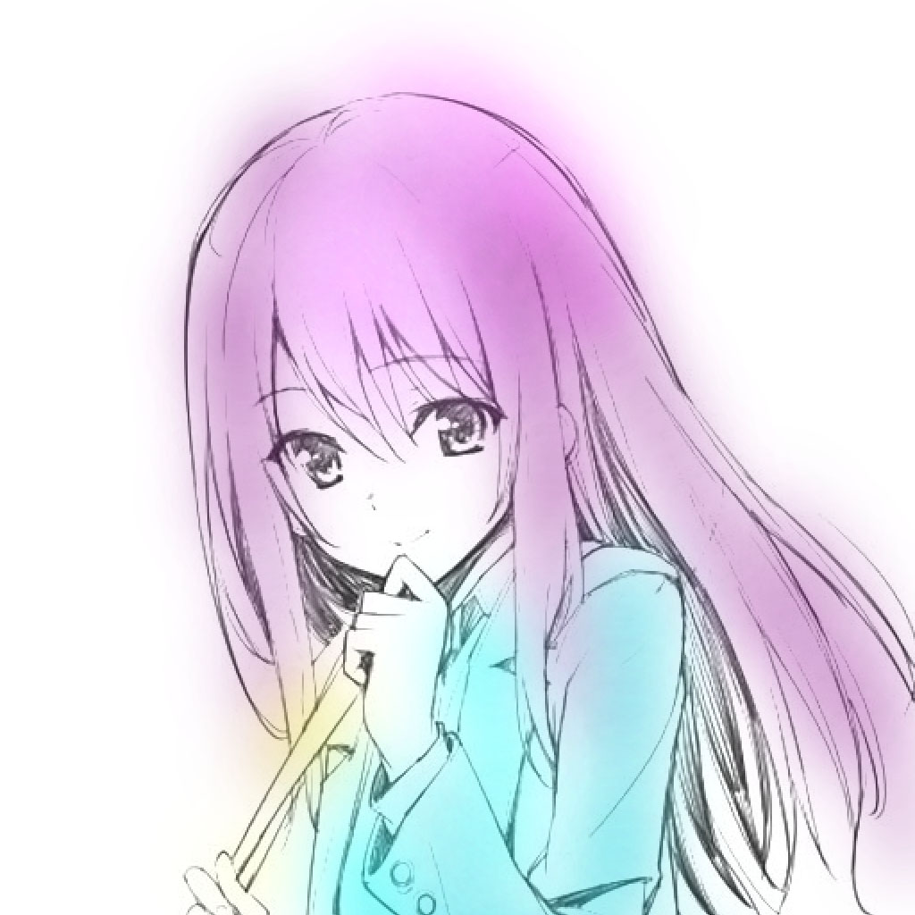Cartoon Girl Paint HD App Icon