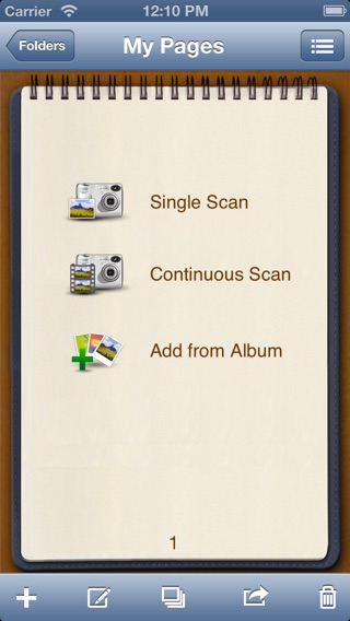 iPhone Screenshot 1