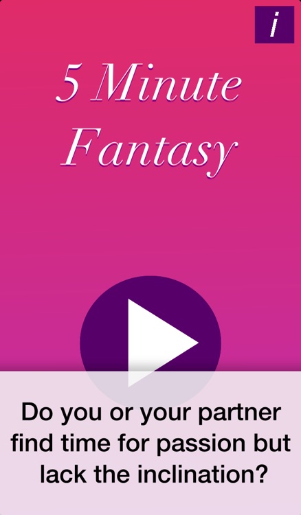 5 Minute Fantasy Aphrodisiac app for love and lust by Olson