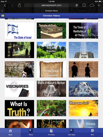 Screenshots of Christian Bible Videos and Songs - Documentary, Sermons, Free Bible Study for iPad